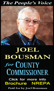Joel Bousman for Sublette County Commissioner - The People's Choice