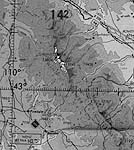 Pinedale/Wind River Mountains aeronautical chart