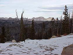 Fremont Peak from the overlook on Skyline Drive near Elkhart Park