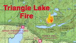Triangle fire map