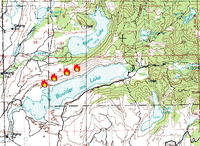 Boulder Lake Fire Map