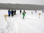 Last year's Nordic Ski Race at White Pine