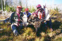 Moose hunting with Triple Peak Outfitting