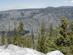 Upper end of Fremont Lake as seen from Skyline Drive