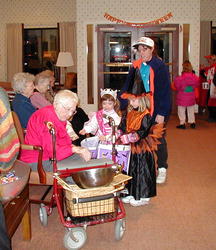 Trick or Treating at the Sublette Center