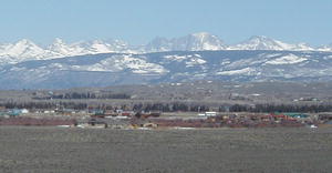 Snow is melting off quickly now. Photo by Pinedale Online.