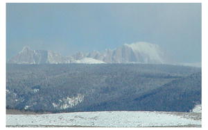 Northern Wind River Peaks. Photo by Dave Bell.