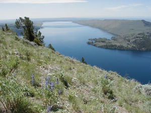 Skyline Drive is open all the way to Trails End Campground.  Photo by Pinedale Online.