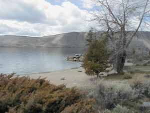 The ice is melted off Fremont Lake as well as other area lakes.