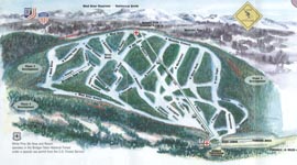 White Pine Ski Trail Map