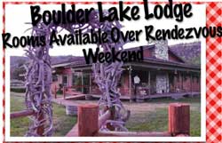 Boulder Lake Lodge is located near the shore of beautiful Boulder Lake.