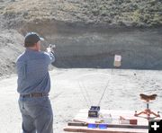 Pistol Range. Photo by Pam McCullough .