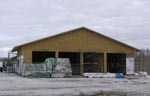 Ambulance barn on February 10.