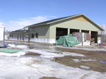 Ambulance barn on March 23rd.