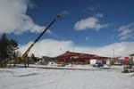 Construction on the new Pinedale Medical Clinic on Monday, February 26th.