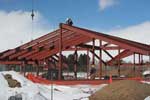 Construction on the new Pinedale Medical Clinic on Monday, February 26th.