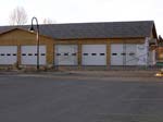 Rendezvous Pointe bus garage. Pinedale Online photo.