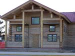 View of Visitor Center. Pinedale Online photo.