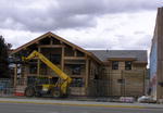 View of Visitor Center, April 3, 2007. Pinedale Online photo.