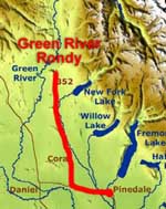 Rondy location map