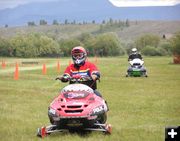 Snowmobile Grass Drags