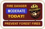 Fire Danger is Moderate