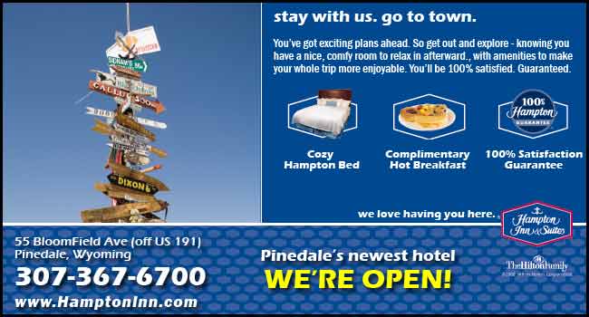 Hampton Inn in Pinedale, Wyoming