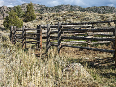 New corrals at Boulder Lake trailhead. Photo by Dan Stroud