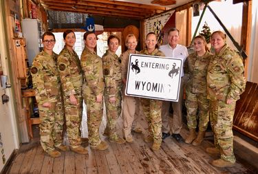 Wyoming all-female crew. Senator Barrasso courtesy photo.