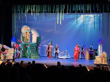 King Triton's court. Photo by Dawn Ballou, Pinedale Online!
