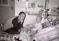 Dad Karl Porter with Ivy