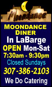 The Moondance Diner is now open in LaBarge!