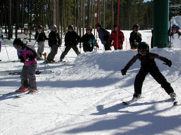 Getting a Fast Start. Photo by Pinedale Online.