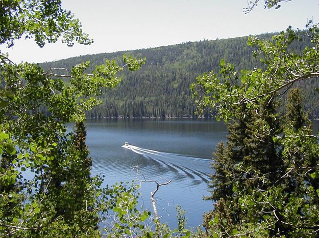 Half Moon Lake. Photo by Pinedale Online.
