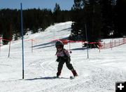 Determined Skier. Photo by Pinedale Online.