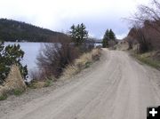 Half Moon Lake Road. Photo by Pinedale Online.