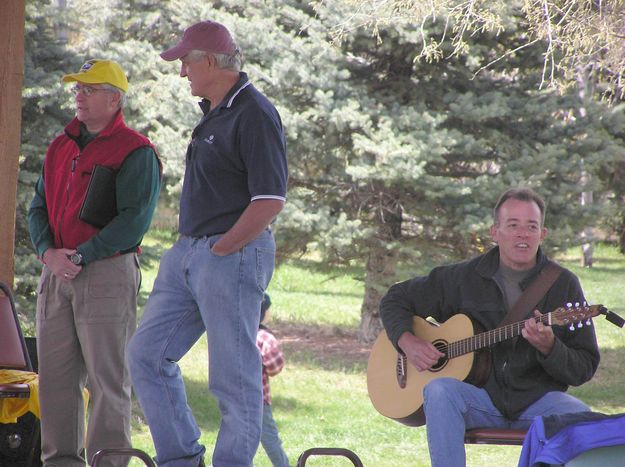 Great Music by Just Brad. Photo by Pinedale Online.