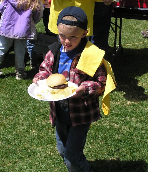 Free Lunch for Clean-Up Crews. Photo by Pinedale Online.