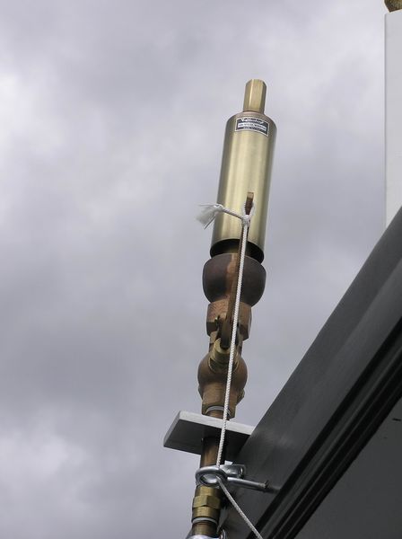 Paddlewheeler horn. Photo by Pinedale Online.