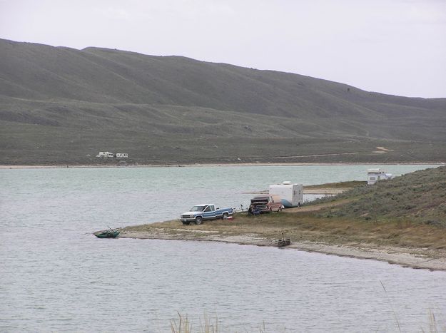 Soda Lake Opening Camp. Photo by Pinedale Online.