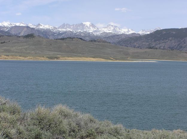 Ice is off Soda Lake. Photo by Pinedale Online.