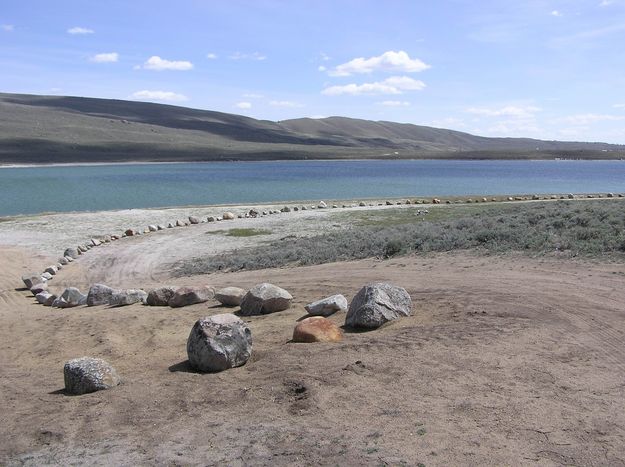 Soda Lake camping area. Photo by Pinedale Online.