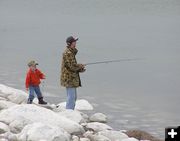 Bring a kid fishing too. Photo by Pinedale Online.