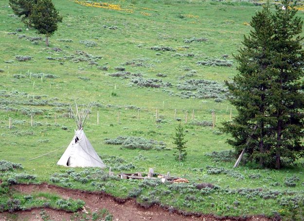 Teepee. Photo by Pinedale Online.