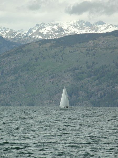 Sailing. Photo by Pinedale Online.