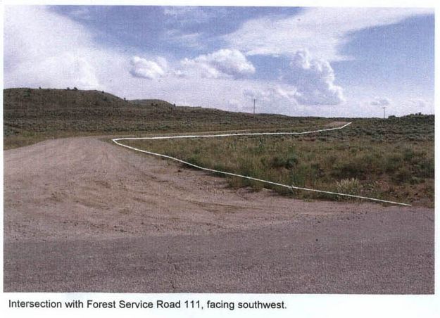Connect to paved road. Photo by Sublette County Rec Board.