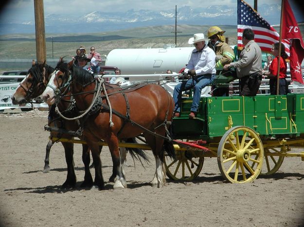 Honoring Heros. Photo by Pinedale Online.