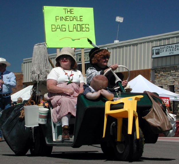 Bag Ladies. Photo by Pinedale Online.