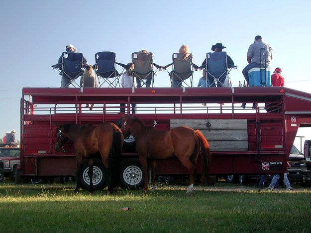 Good Rodeo Seat. Photo by Pinedale Online.