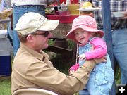 Mike and Aurora. Photo by Pinedale Online.